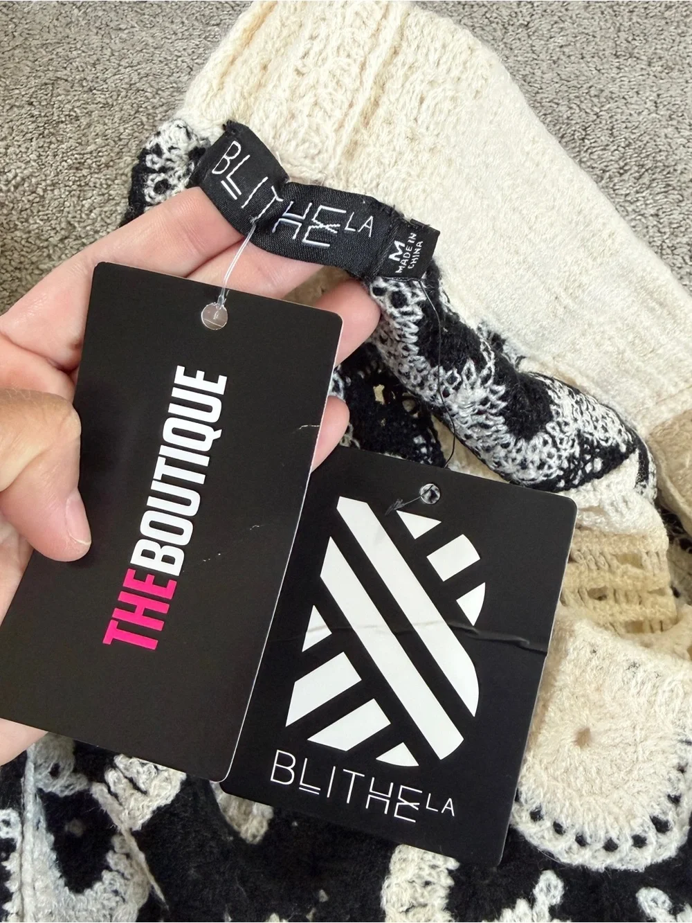Blithe note nwt
